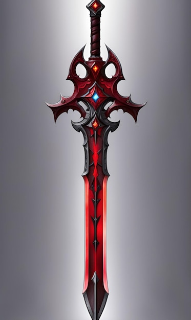 4K concept of sword for wallpaper