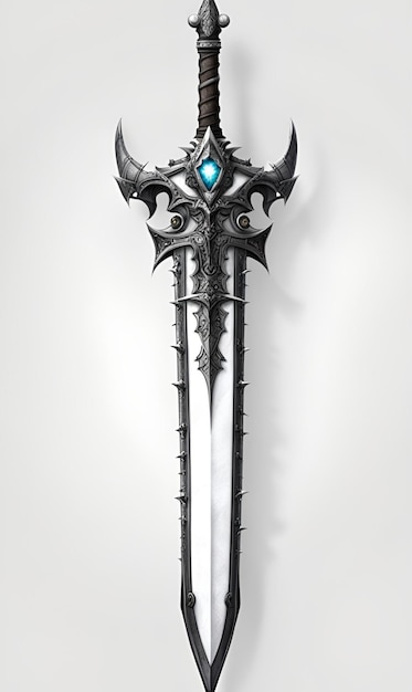 4K concept of sword for wallpaper