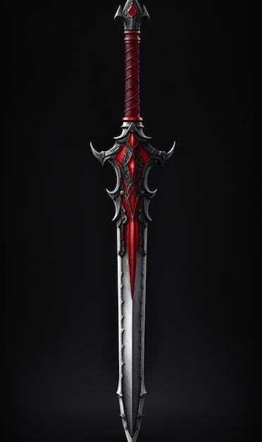 4K concept of sword for wallpaper