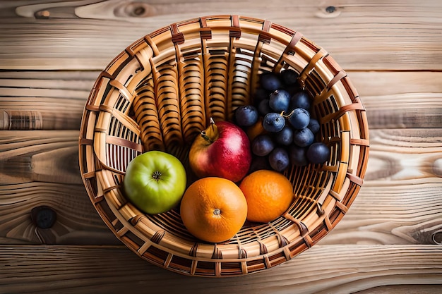 4K Fruit basket