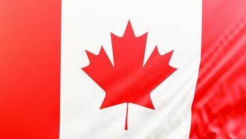Premium Photo | 4k high resolution canada flag wallpaper background  realistic 3d rendering 174