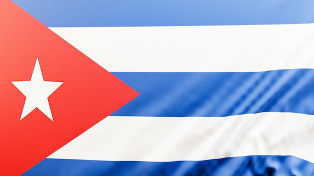 4k high resolution Cuba flag wallpaper background realistic 3D rendering 179