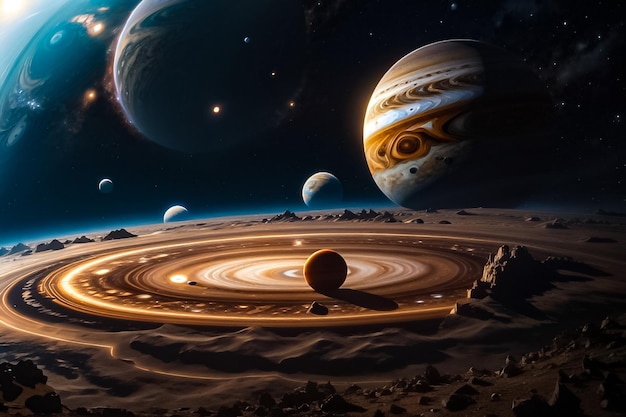 4K Jupiter planet Wallpaper