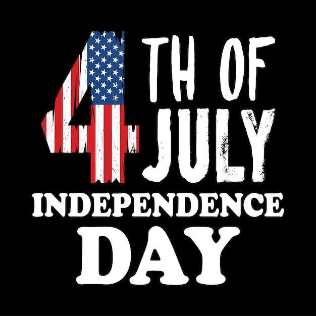 Photo 4th of july american independence day vector tshirt design