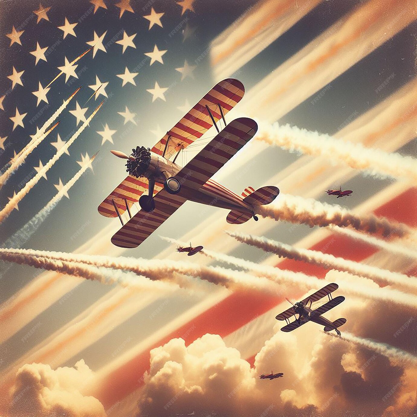 airplanes for the 4th of july