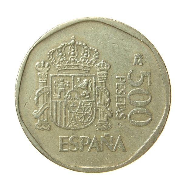 500 Peseta munt