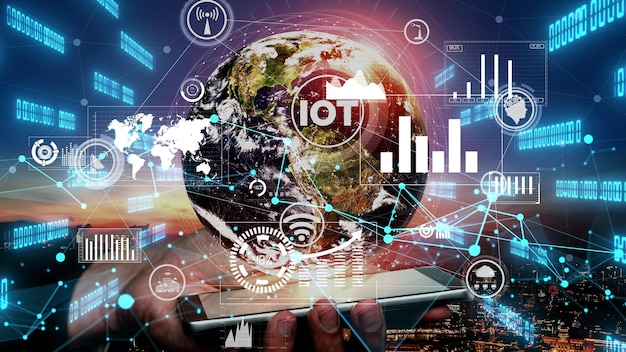 5G Communication Technology of Internet Network conceptual