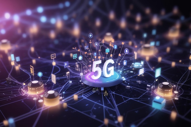 5g communication technology of internet network