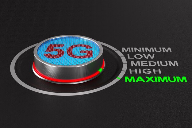 어둠의 5g 네트워크 버튼