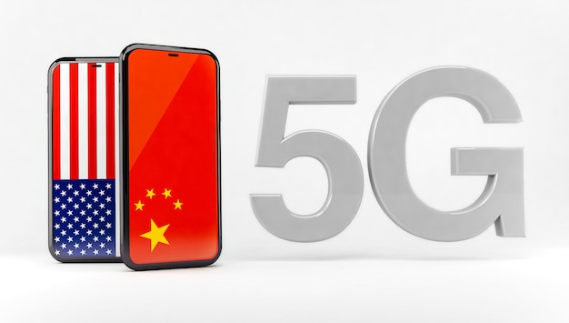 미국과 중국 간의 5G 기술