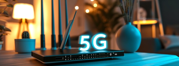 5G 기술 와이파이 라우터