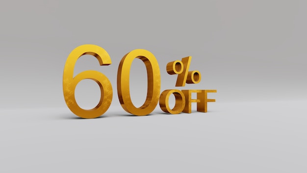 60 percent Discount 3D rendering