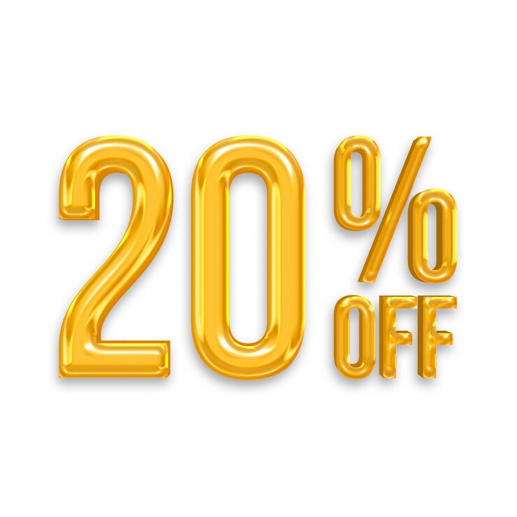 Photo 70 percent discount offers tag with golden design