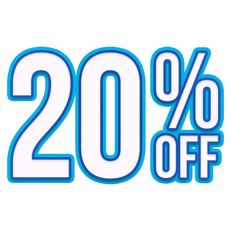 Photo 70 percent discount offers tag with milk design
