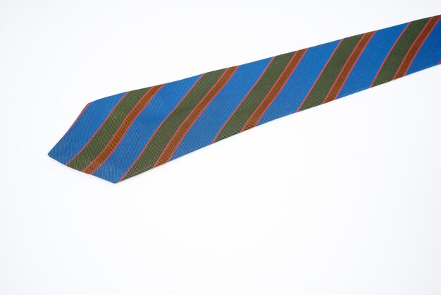 Photo 70039s style colorful retro ties on a white background