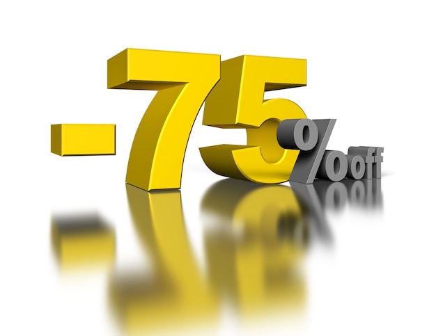 Premium Photo 75 Percent Off calculatio-stock-vector-images-alamy