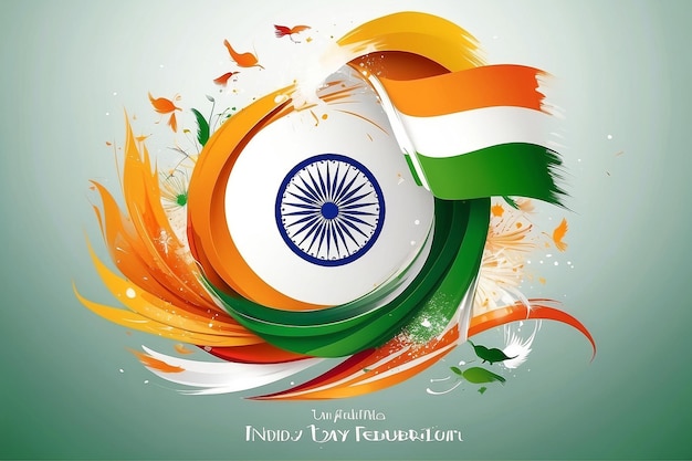 Photo 75th india republic day celebration logo