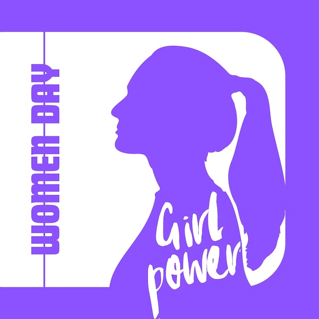 8 march international womens day greeting card design adorable