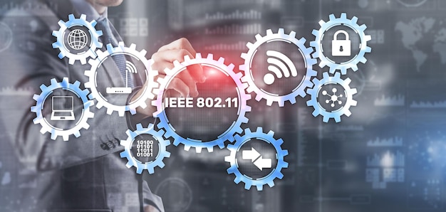 80211 Wireless data transmission concept IEEE