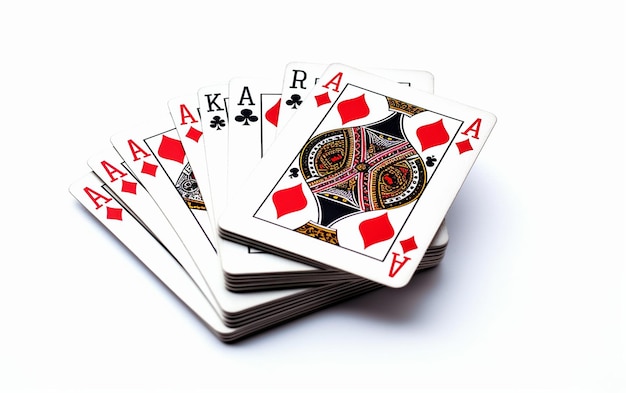 8K Realism with a Deck of Playing Cards