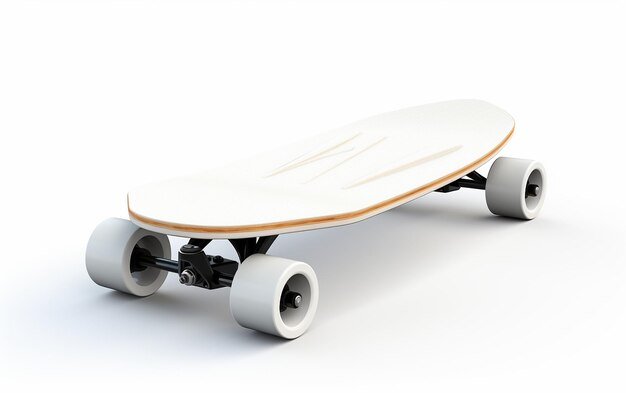 8K Realistic Kickboard on White Background