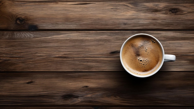 8k Resolution Caffenol Developed Coffee On Wood Surface