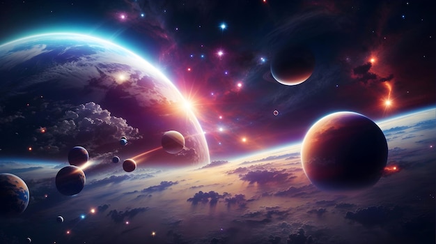 6,000 Free Space Wallpapers [HD & 4K] - Pixabay