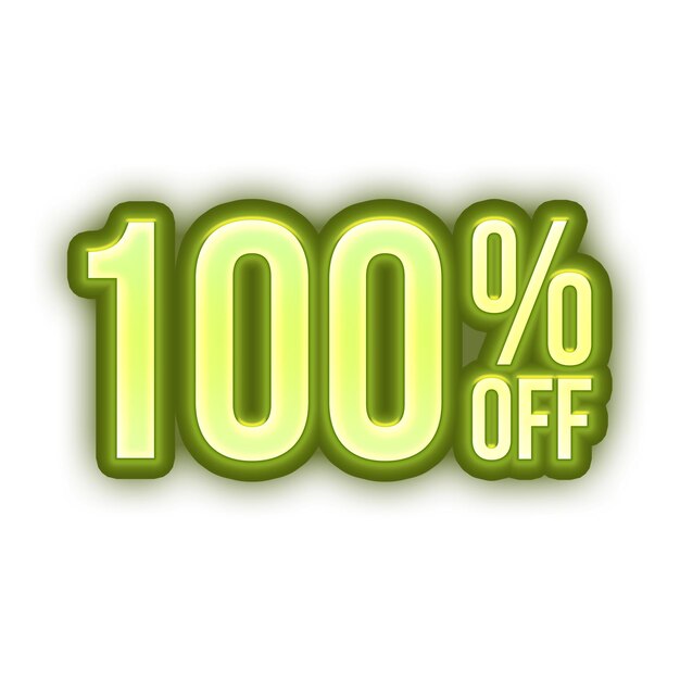 Photo 95 percent discount offers tag with green embossed design