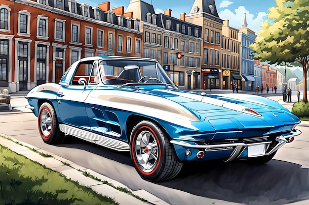 Фото 964 chevrolet corvette14 концептуальный рисунок