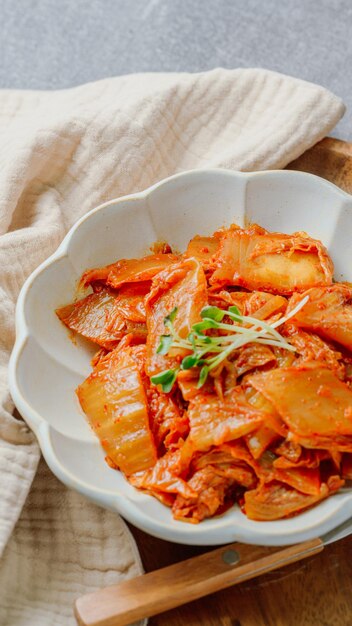 사진 매콤하게 맛있는 한국음식 김치볶음밥