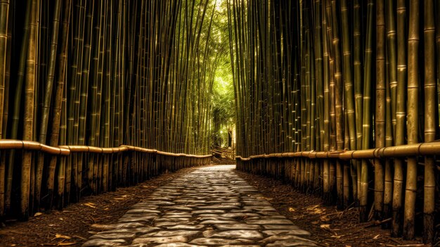 写真 東アジアの竹小路