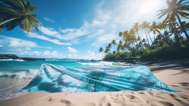 写真 水体のあるビーチ