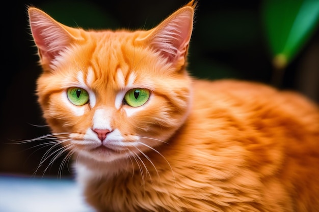 Красивый кот feline charm the enigmatic world of cats generative ai |  Премиум Фото