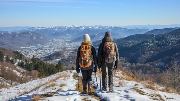 写真 バックパック旅行のための美しい環境