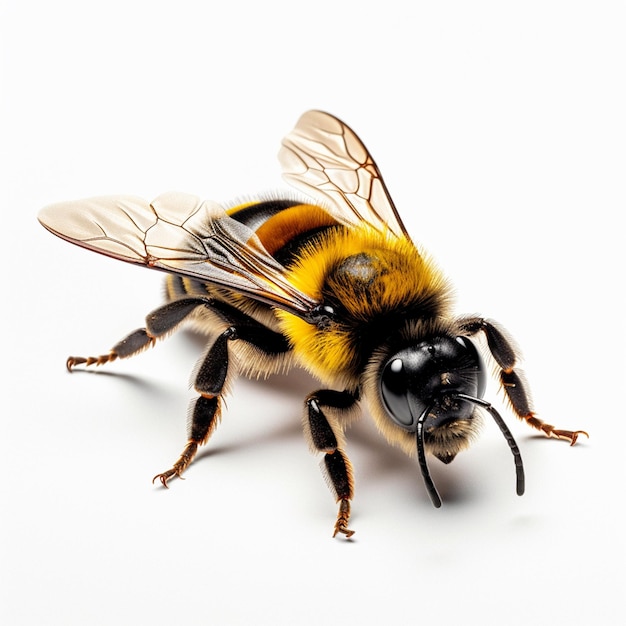写真 ミツバチとミツバチの美しい写真