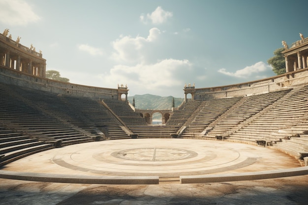 写真 古代ギリシャ アンフィシアター