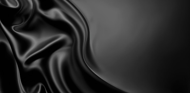 사진 흐르는 선의 검은색과 색 이미지의 흑백 사진