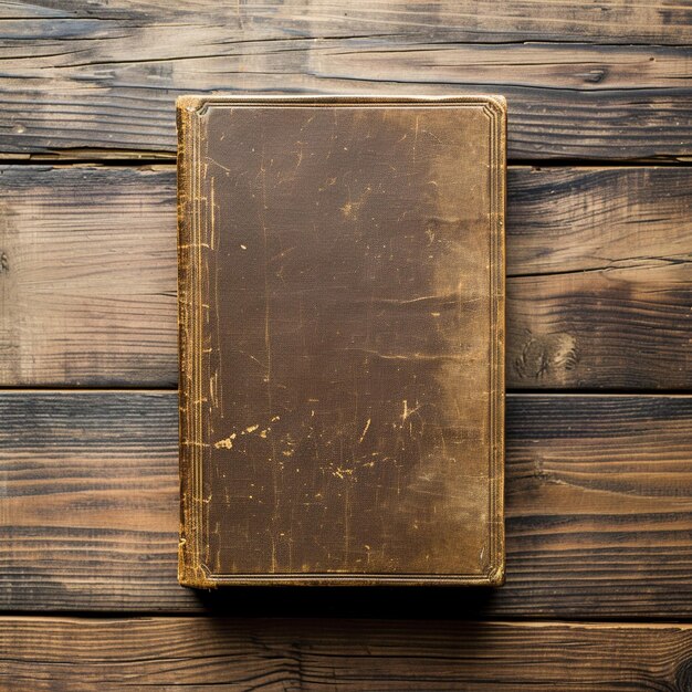 写真 a book that is brown and has a brown cover