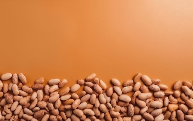 Фото Коричневый фон с большим количеством арахиса