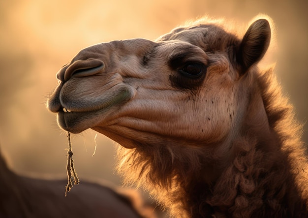 写真 ラクダは偶蹄類の有蹄動物です