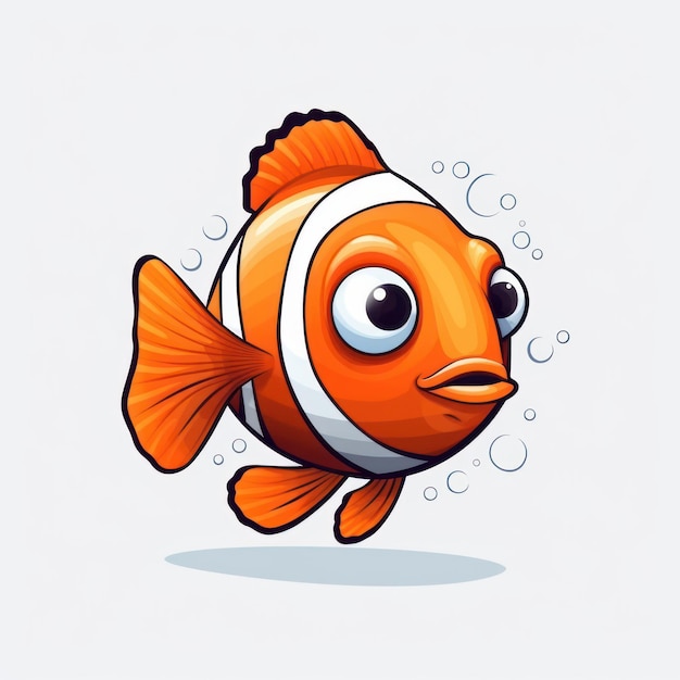 写真 ニモの魚の漫画イラスト