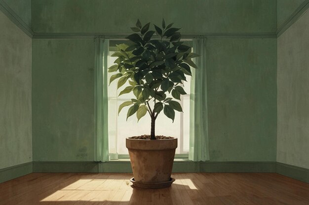 사진 방 에 있는 비 식물 의 만화