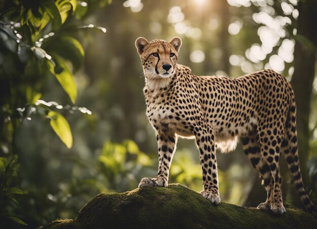 写真 ジャングルのチータ