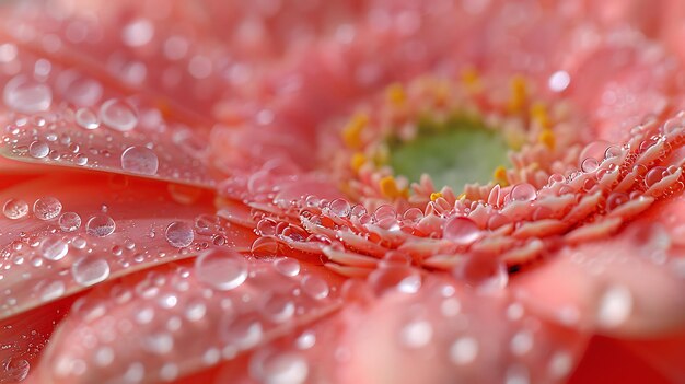 写真 水の滴がある花のクローズアップ