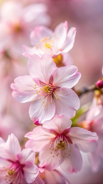 사진 <unk>꽃이라는 단어가 새겨진 분홍색 꽃의 클로즈업
