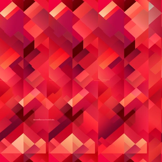 写真 赤とピンクの幾何学的なパターンのクローズアップ