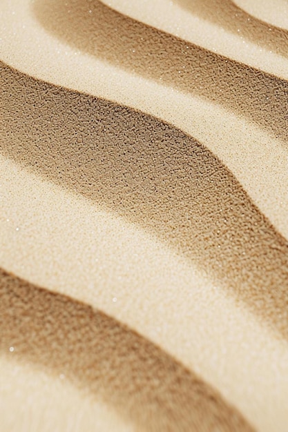 Фото Близкое изображение песка на пляже