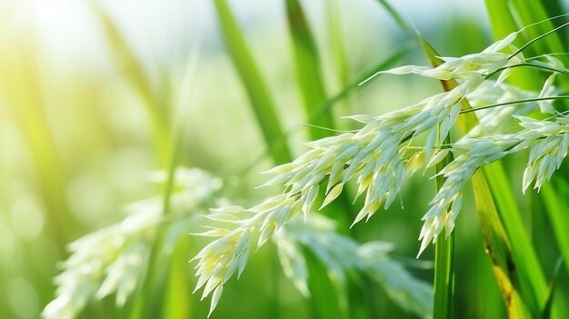 写真 野原の背の高い草の接写