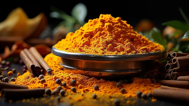 A_closeup_shot_of_turmeric_captured_in_a_professional