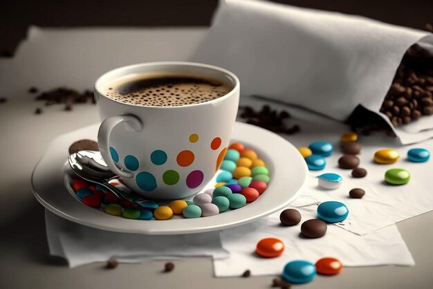 https://img.freepik.com/premium-photo/a-cup-of-coffee-sits-on-a-plate-next-to-some-chocolates-and-chocolates_853177-10538.jpg